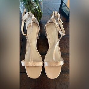 Adrienne Vittadini Women's Gold Heels